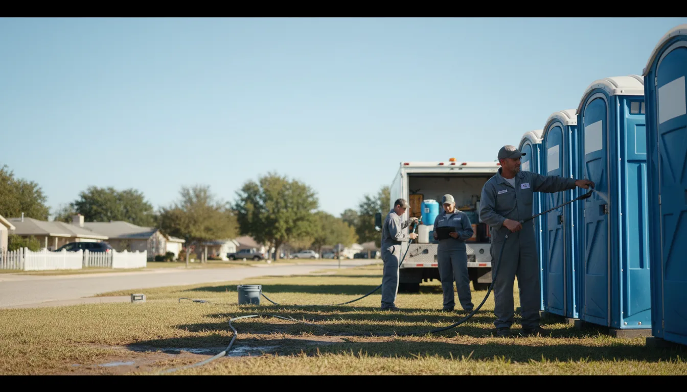 Long-Term Portable Toilet Rental in Metamora, IL near me